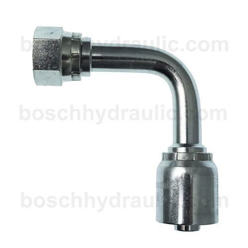 B2 SERIES: Hose -08 X JIC F -08; 90° Long Elbow