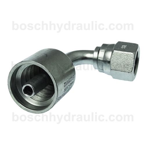 B2 SERIES: Hose -04 X JIC F -05; 90° Short Elbow