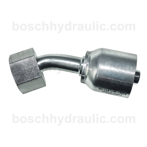 SG SERIES: Hose -08 X DIN F 16S; 45° Elbow