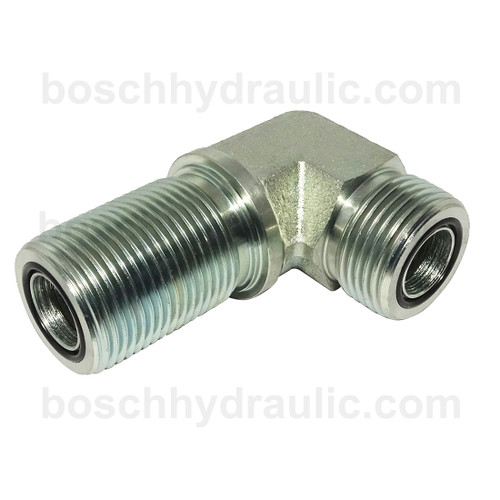 ORFS BLKD M -10 X ORFS M -10; 90° Elbow NO NUT