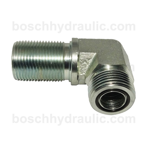 ORFS BLKD M -10 X ORFS M -10; 90° Elbow NO NUT