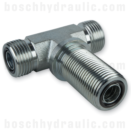 -08 ORFS BULKHEAD MALE X -08 ORFS MALE BRANCH TEE