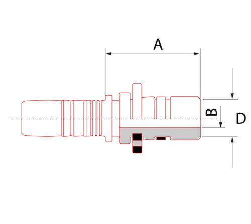 X SERIES: Hose -06 X WEO Plug -08