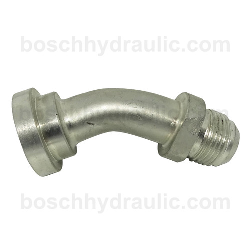 CODE 62 MALE -24 X JIC MALE -24; 45° BENT TUBE