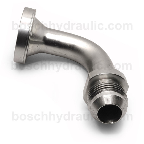 CODE 62 MALE -16 X JIC MALE -12; 90° BENT TUBE