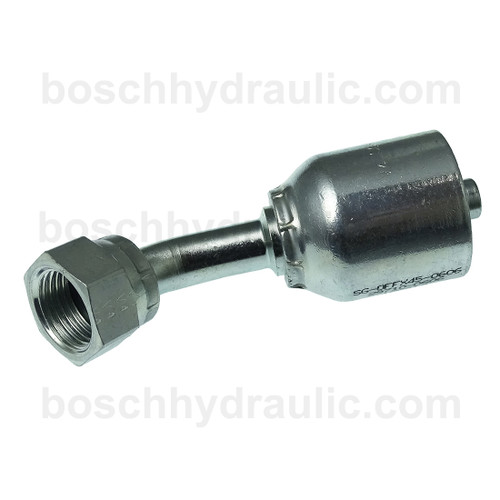 SG SERIES: Hose -06 X ORFS F -06; 45° Elbow