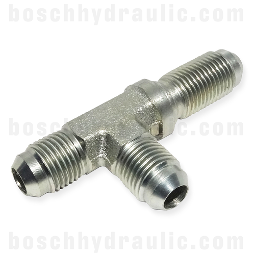 -06 JIC MALE BULKHEAD X -06 JIC MALE RUN TEE