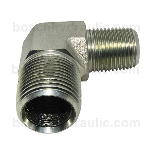 NPT M -12 X NPT M -08; 90° Elbow