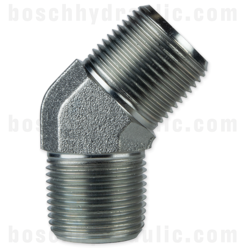 -06 NPT MALE X -06 NPT MALE 45°