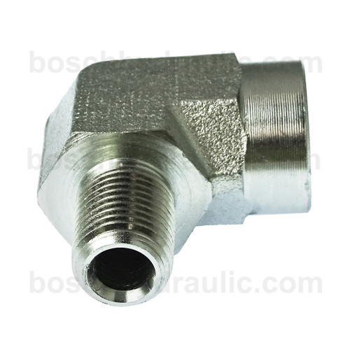 NPT M -04 X NPT F -06; 90° Elbow