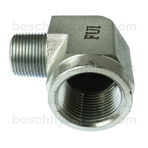 NPT M -12 X NPT F -16; 90° Elbow