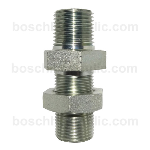 NPT M -08 X ORFS BLKD M -08 W/NUT