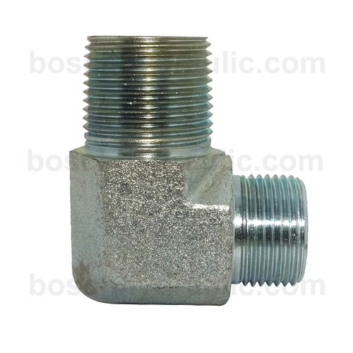 NPT M -16 X ORFS M -12; 90° Elbow