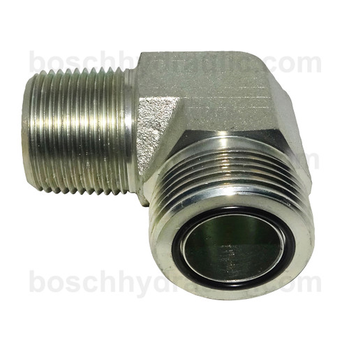 NPT M -16 X ORFS M -16; 90° Elbow