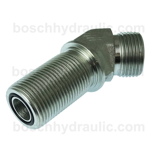 ORFS BLKD M -12 X ORFS M -12; 45° Elbow NO NUT