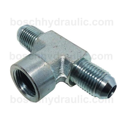 NPT F -04 X JIC M -04, BRANCH TEE