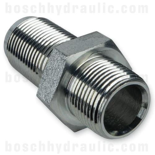 -06 NPT MALE X -04 JIC BULKHEAD MALE
