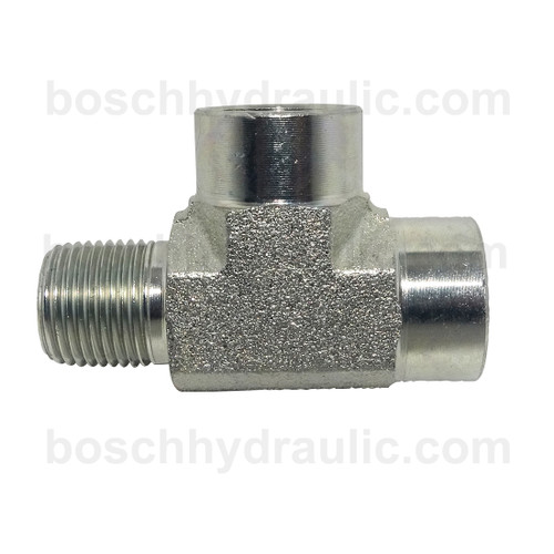 NPT M -02 X NPT F -02, RUN TEE