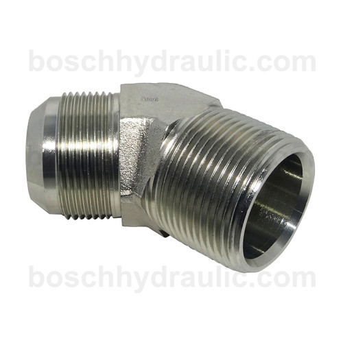 NPT M -24 X JIC M -24; 45° Elbow