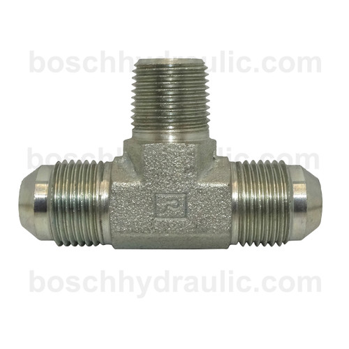 NPT M -06 X JIC M -08, BRANCH TEE
