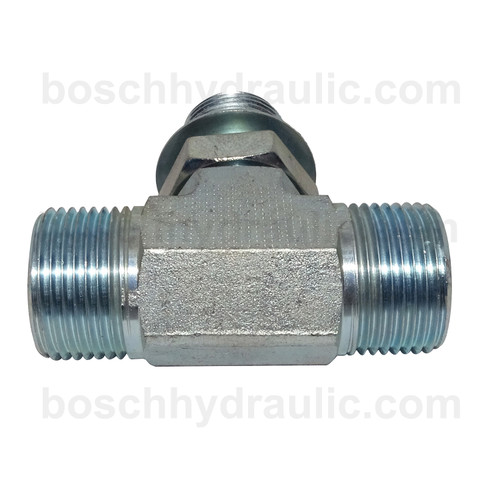 ORB ADJ M -10 X ORFS M -10, BRANCH TEE