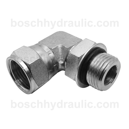 ORB ADJ M -12 X JIC F -12; 90° Elbow ORB ADJ M -12 X JIC F -12; 90° Elbow