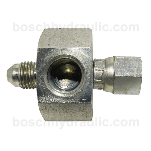 JIC M x F -04 X NPT F -04, RUN TEE