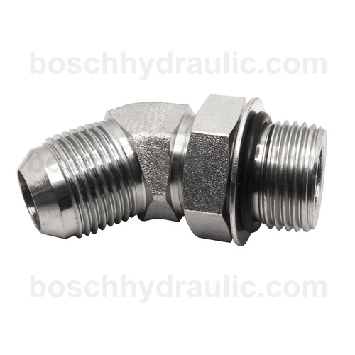 ORB ADJ M -12 X JIC M -12; 45° Elbow