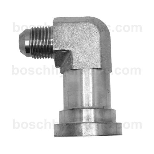 CODE 61 MALE -12 X JIC MALE -08; 90° Elbow