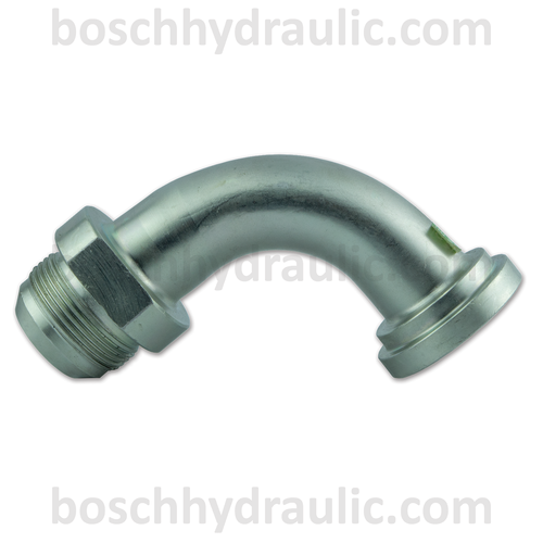 CODE 61 MALE -20 X JIC MALE -20; 90° BENT TUBE