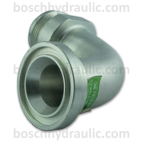 CODE 61 MALE -20 X JIC MALE -20; 90° BENT TUBE