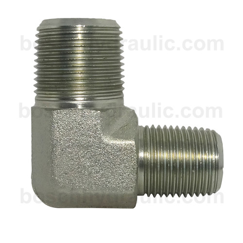 NPT M -02 X NPT M -04; 90° Elbow