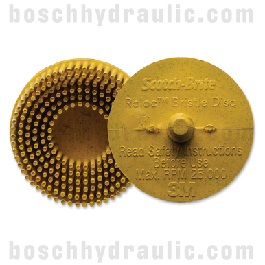 2" YELLOW; 3M SCOTCH-BRITE BRISTLE DISC - Bosch Hydraulic Connections Ltd.