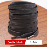 1 pair Double black (black) - 423