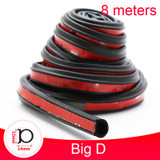 8 meters Big D (black)