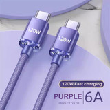 PD 120W Purple Cable (black) - 992
