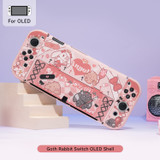 Switch oled shell (Silver) - 924