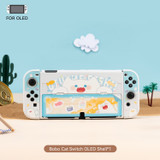 Switch oled shell (Brown) - 584