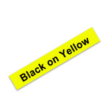 Black on Yellow (K) - 541