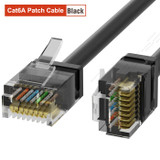 Cat6a Black UTP (Dark Grey) - 242