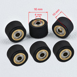 3pcs 4x10x16mm (Black on Yellow)