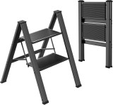 Black 2 Step Ladder (Blue) - 485