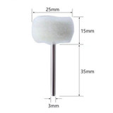 3mm Shank (Brown)