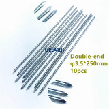 3.5mm x250mm (black)