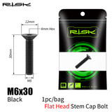 Flat M6x30 Black (Ivory)