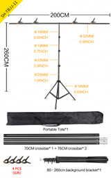 200CMX260CM Stand (Deep Purple) - 693