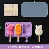 3 Pig Rabbit Bear (green)