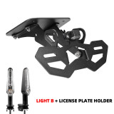 Holder and Light B (Dark Grey)