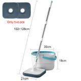bucket-mop-2cloth (Blue)