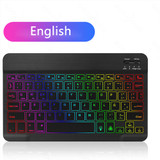 keyboard English (Red)